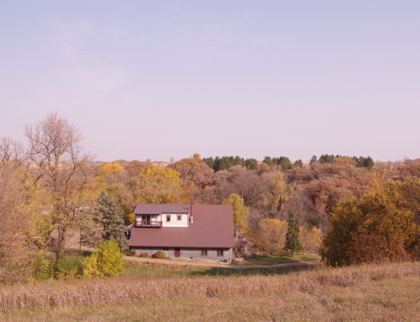 Main lodge building from a distance